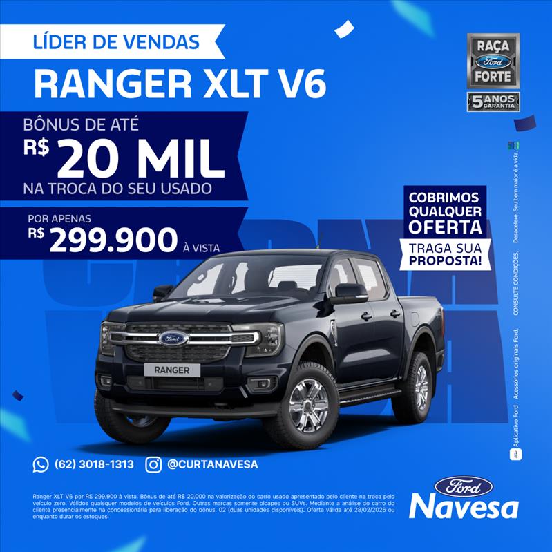  RANGER  3.0 V6 Turbo CD XLT 4X4 0