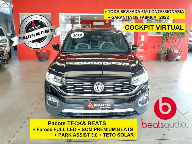 Compre já VOLKSWAGEN T-CROSS 1.4 250 TSI HighlineLoja de Veículos