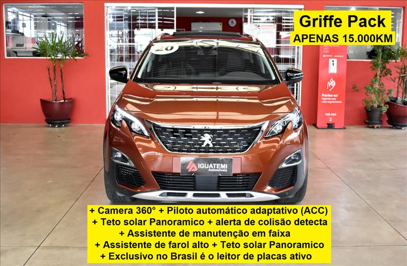 PEUGEOT 3008 1.6 Griffe Pack THP 16V-1 - Loja de Veículos - 0