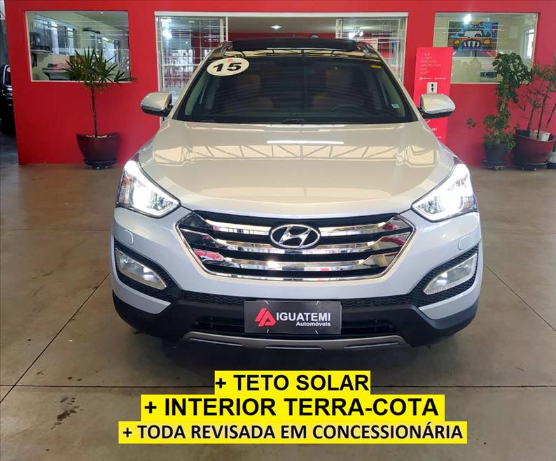 HYUNDAI SANTA FÉ 3.3 MPFI 4X4 7 Lugares V6 270cv-1 - Loja de Veículos - 0