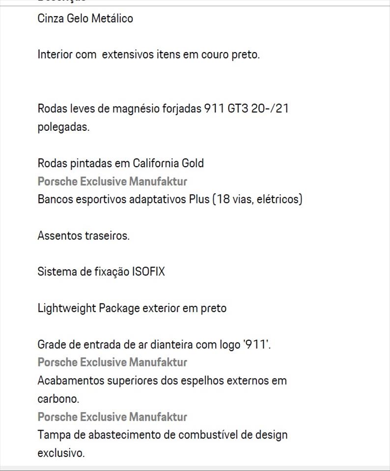 Porsche-911-4.0 24V H6 GT3 Touring