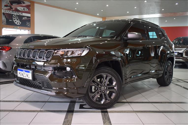 Seminovos certificados JEEP COMPASS 1.3 T270 TURBO FLEX LONGITUDE 80 ANOS AT6